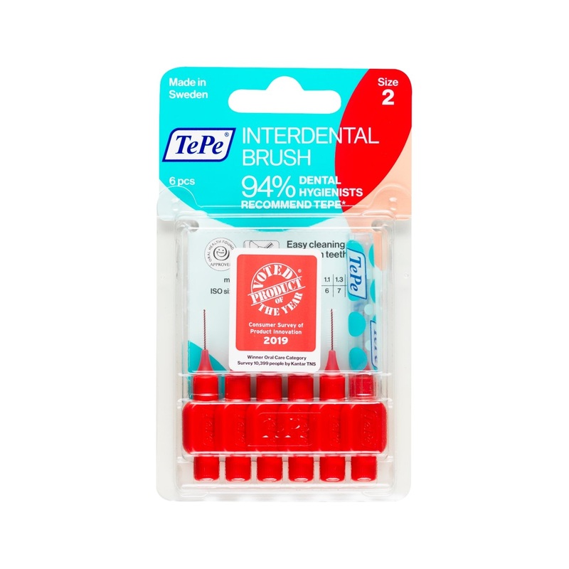 Interdental Brushes Red 0.5mm 6 units