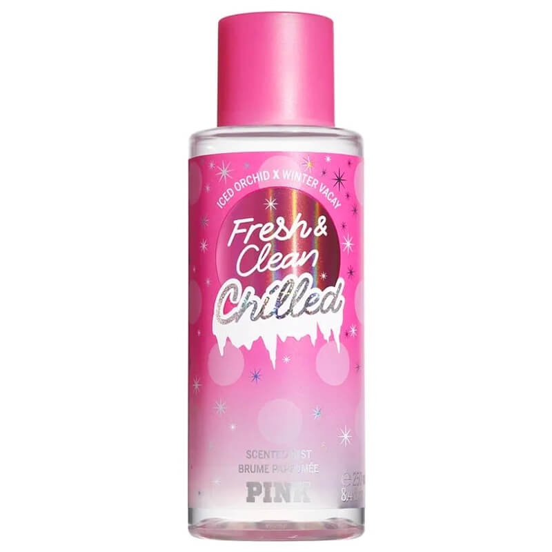 Victoria’s Secret Pink Fresh & Clean Chilled Scented Body Mist 250ml (L)
