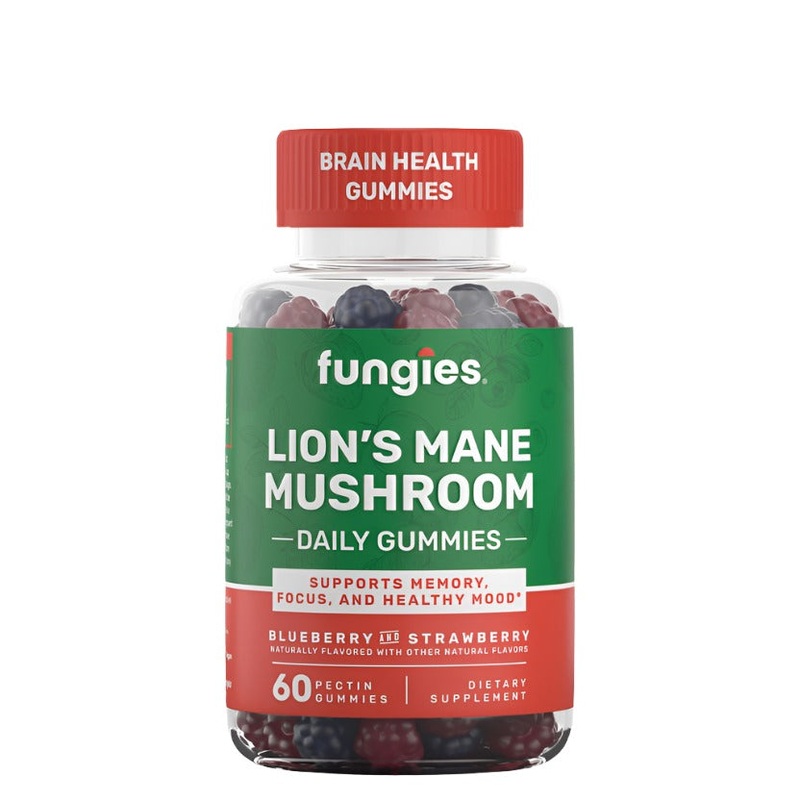 Lion’s Mane Mushroom Gummies 60 pastilles