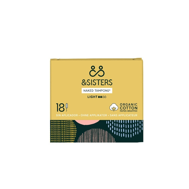 Naked Tampons Light Absorbency 18 units