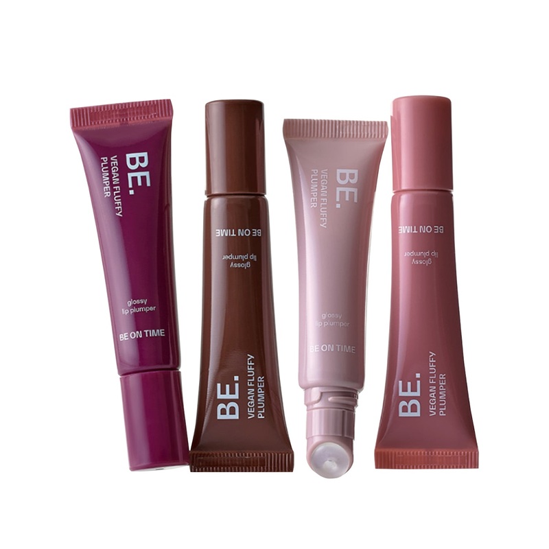 Be On Time Vegan Fluffy Plumper 4 colors 01 Sheer Rosy