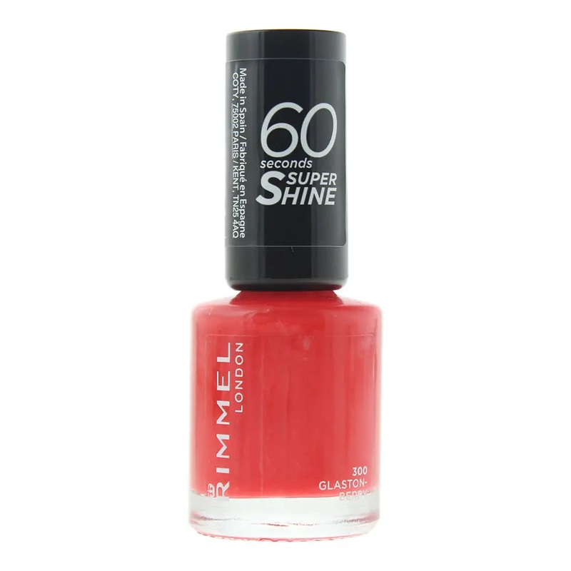 Rimmel 60 Seconds Rita Ora Nail Polish 8ml – 300 Glaston Berry