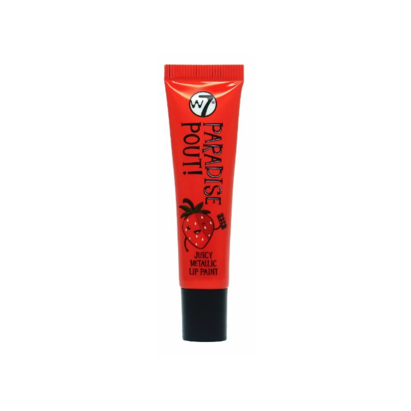 W7 Paradise Pout Lip Paint Strawberry