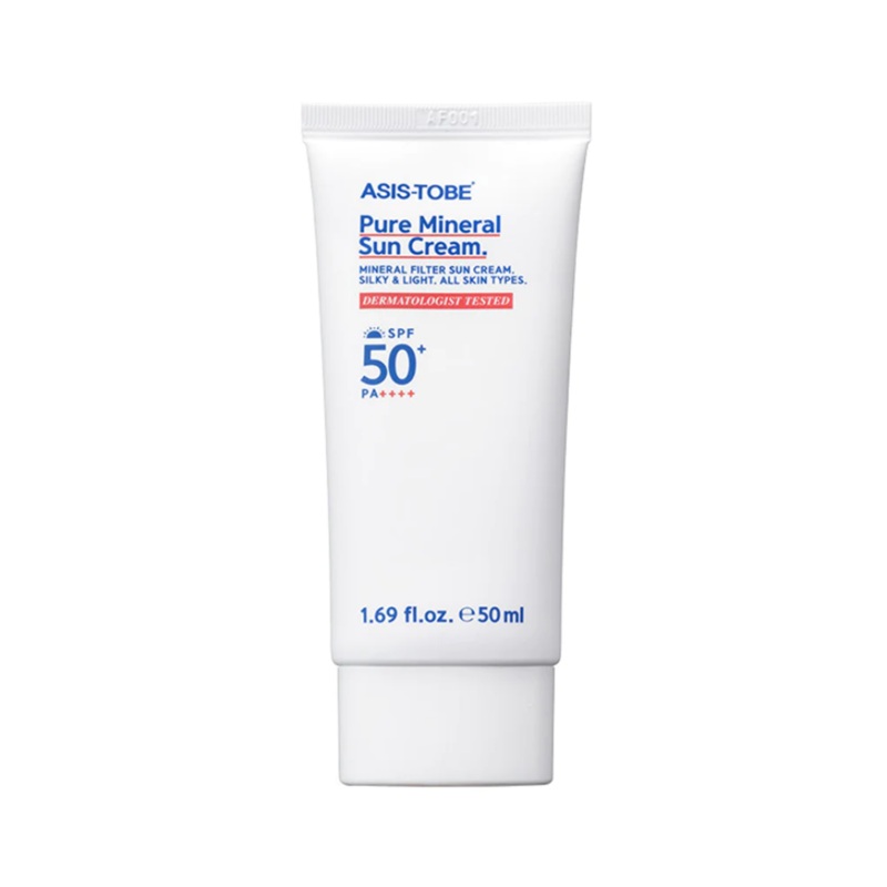 ASIS-TOBE Pure Mineral Suncream SPF 50+ PA++++ 50ml 50ml