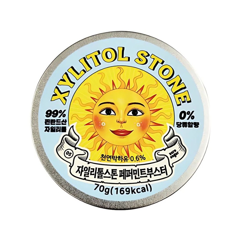 XYLITOL STONE Peppermint Booster 70g