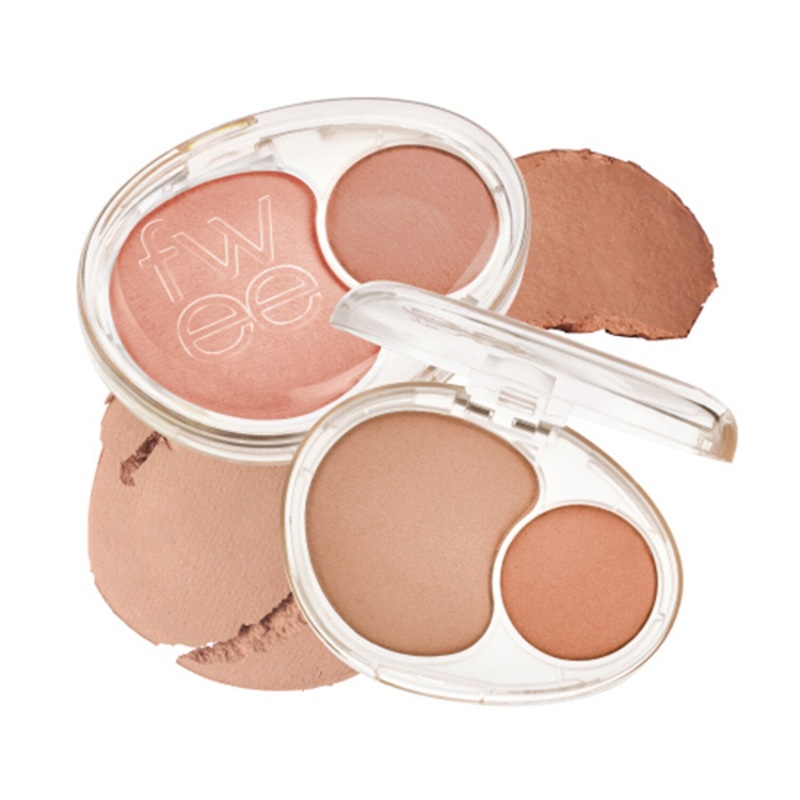 Fwee Mellow Dual Blusher 7.2g (12 Colors) #ND01 Lazy Tempo