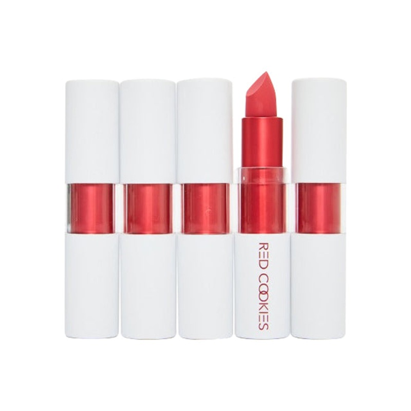 RED COOKIES Marshmallow Powder Lipstick 3.5g 6 colors A1 Twenty Red