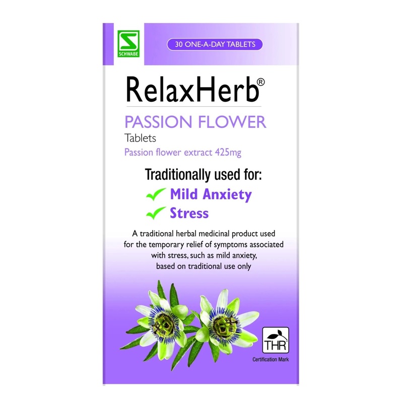 RelaxHerb Passion Flower 30 tablets
