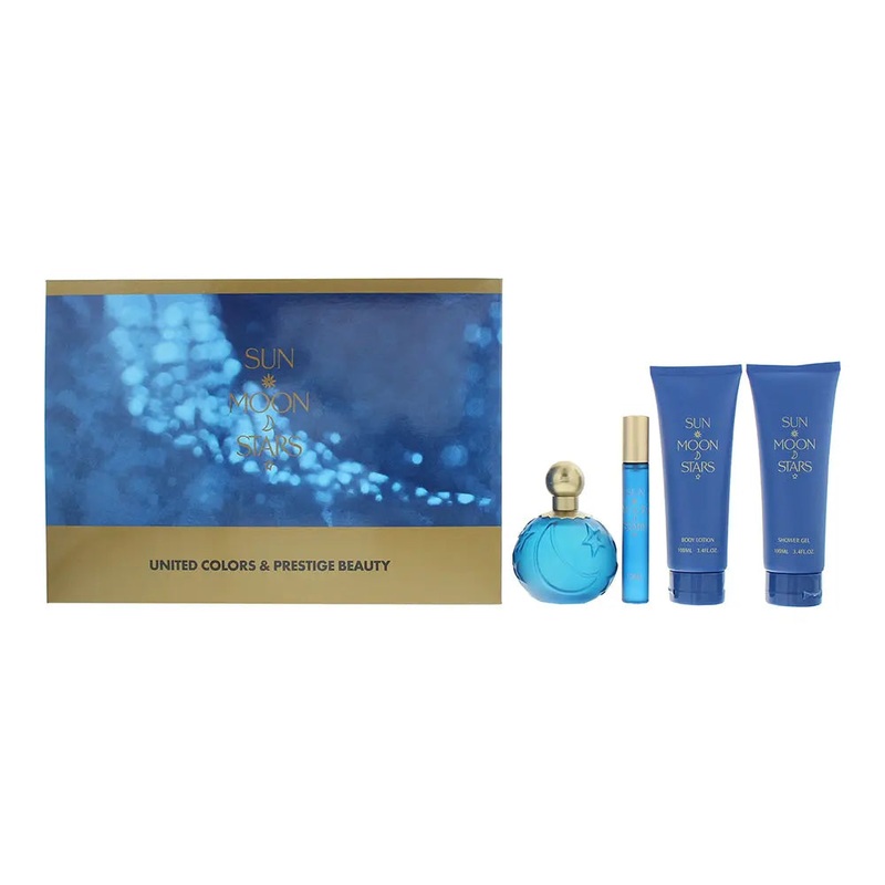 Sun Moon Stars By United Colors  Prestige Beauty 4Piece Gift Set: Eau de Toilet
