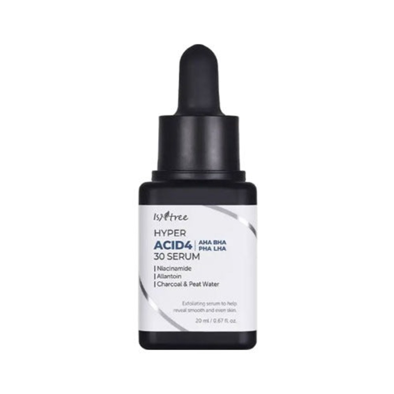 Isntree Hyper Acid4 AHA BHA PHA LHA 30 Serum 20ml 20ml