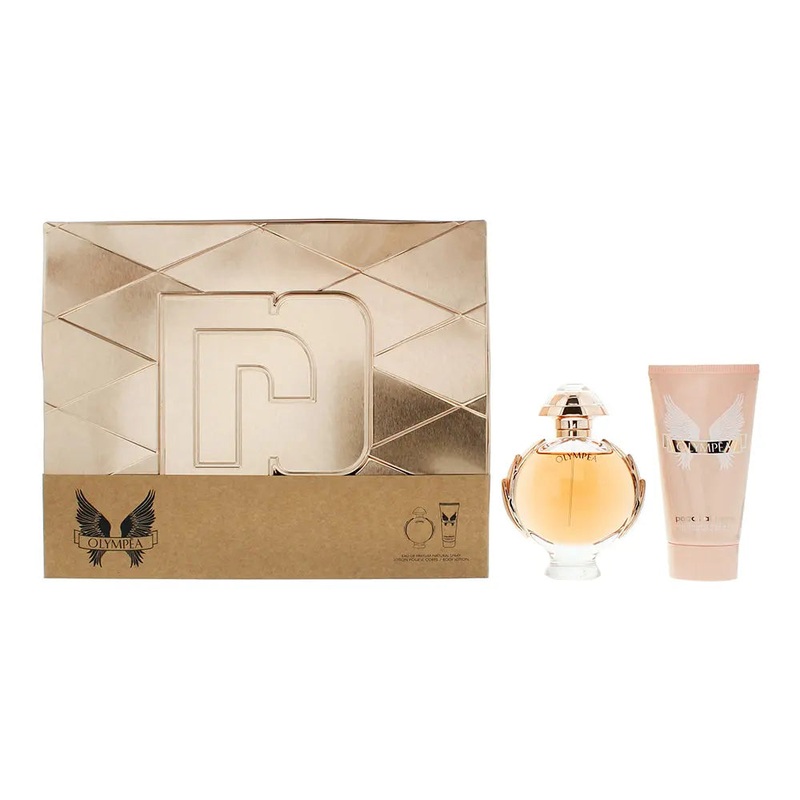 Paco Rabanne Olympa 2 Piece Gift Set: Eau de Parfum 50ml – Body Lotion 75ml