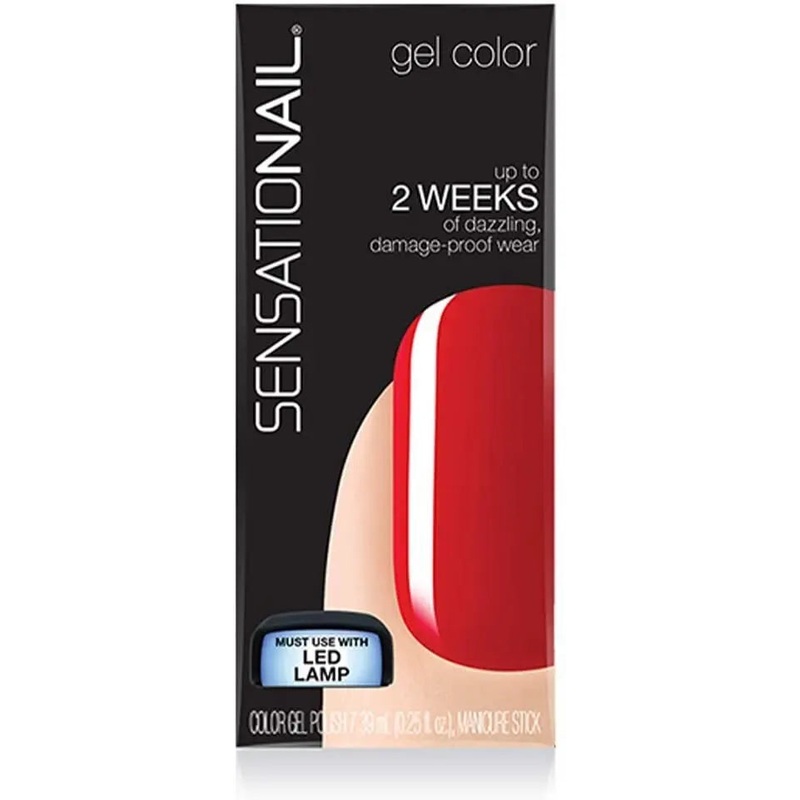 SENSATIONAIL Step 2 Gel Polish 7.39ml – Scarlet Red