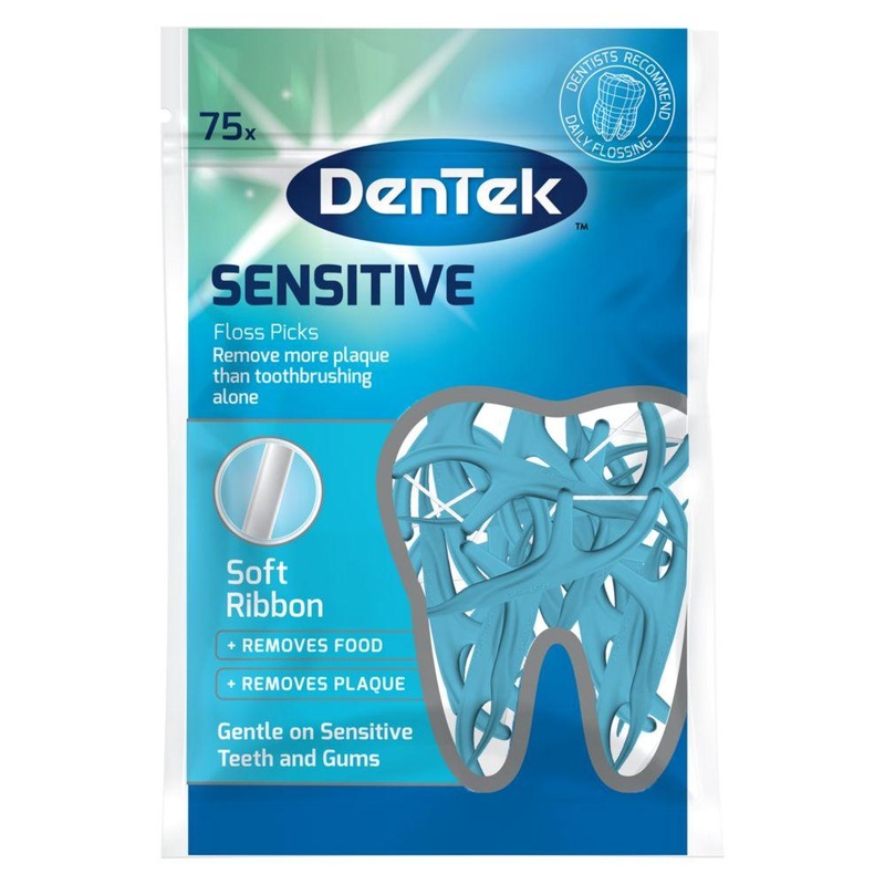 Sensitive Clean Floss Picks 75Ct
