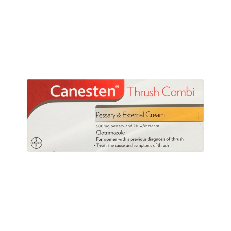Thrush Combi Pessary & External Cream