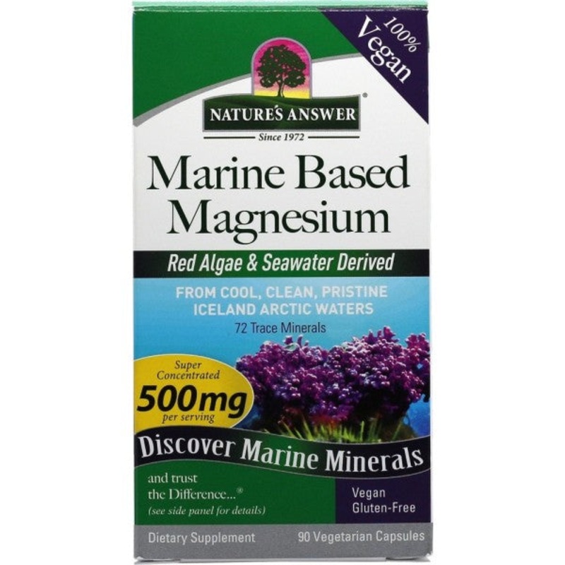 Marine based Magnesium 500mg 90 capsules
