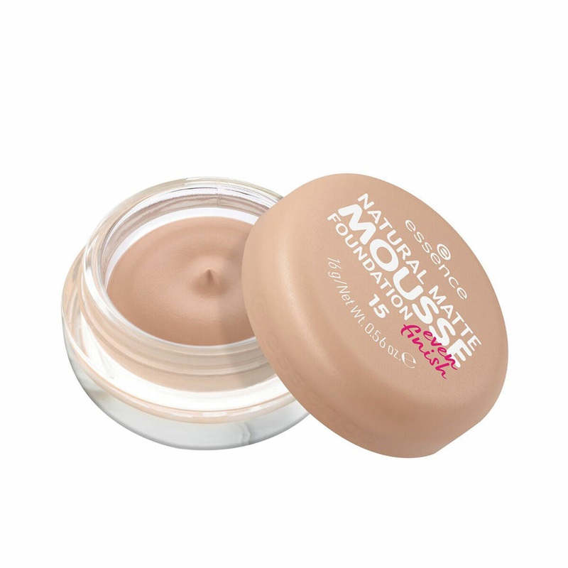 Mousse Make-up Foundation Essence NATURAL MATTE N 15 16 g