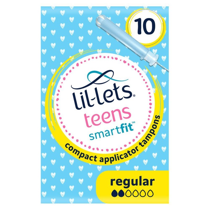 Teens Smartfit Applicator Tampons  Regular  10 Pack