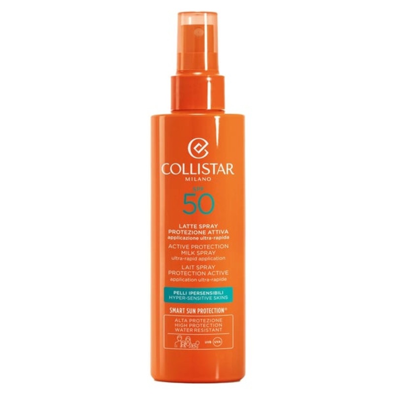 Collistar Body Active Protection Milk Spray Hyper-Sensitive Skins SPF50 200ml