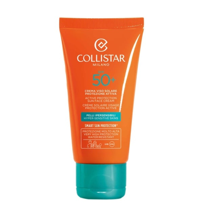 Collistar Sun Tan Active Protection Sun Face Cream SPF50 50ml