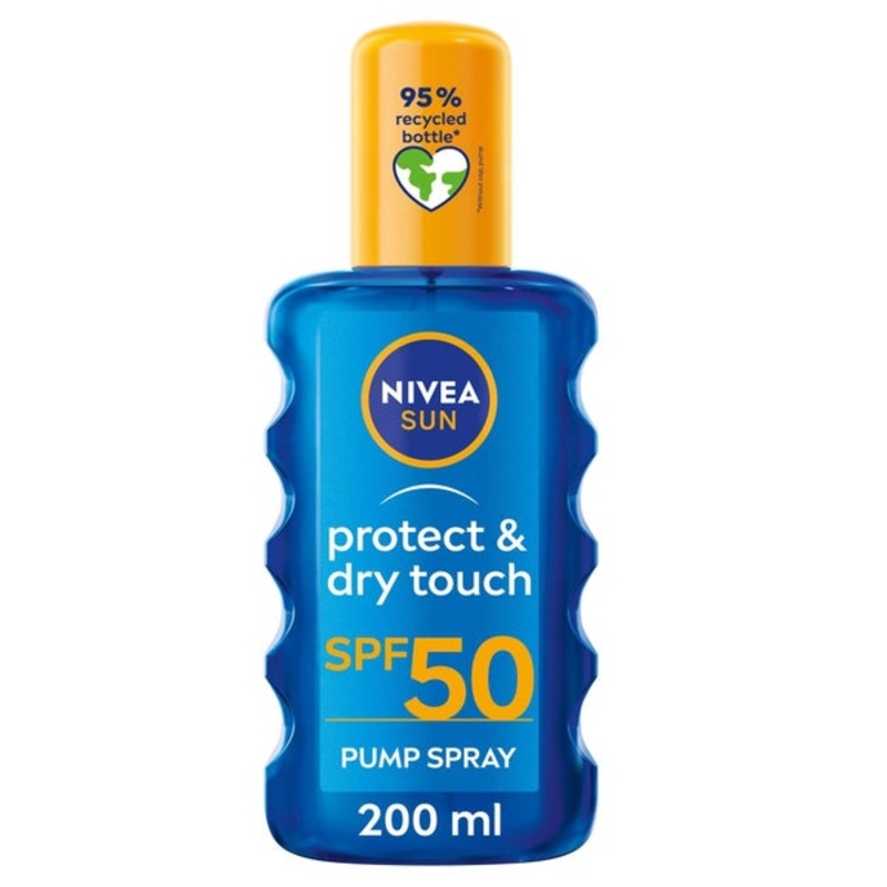 Nivea Sun Care Protect & Dry Touch SPF50+ Invisible Spray 200ml
