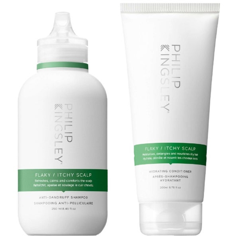 Philip Kingsley Kits Duo: Flaky/Itchy Shampoo 250ml & Conditioner 200ml (Worth 62.00)