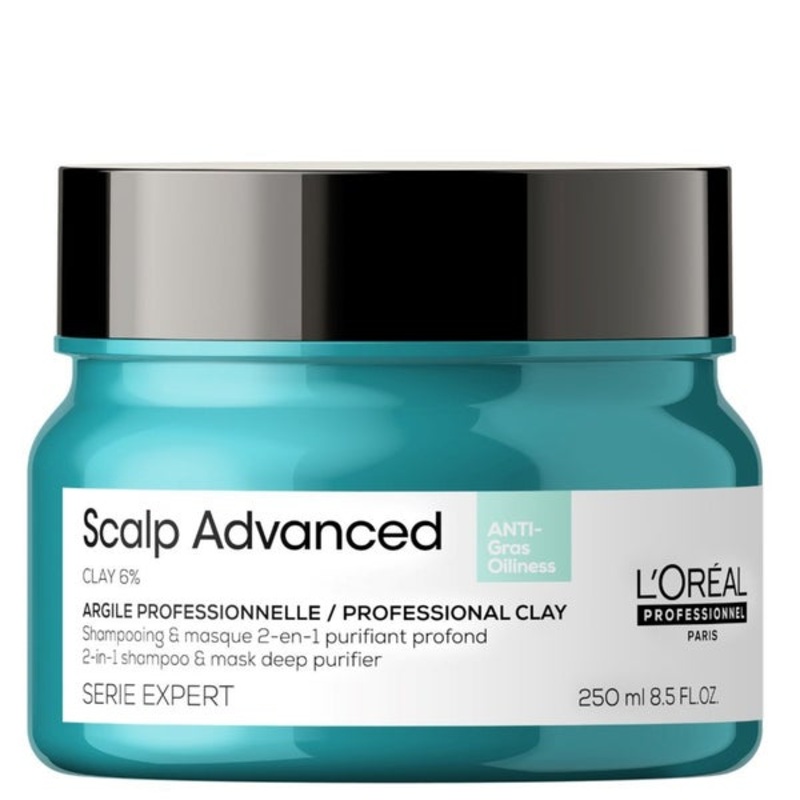 L’Oral Professionnel SERIE EXPERT Scalp Advanced Anti-Oiliness 2-in-1 Deep Purifier Clay 250ml