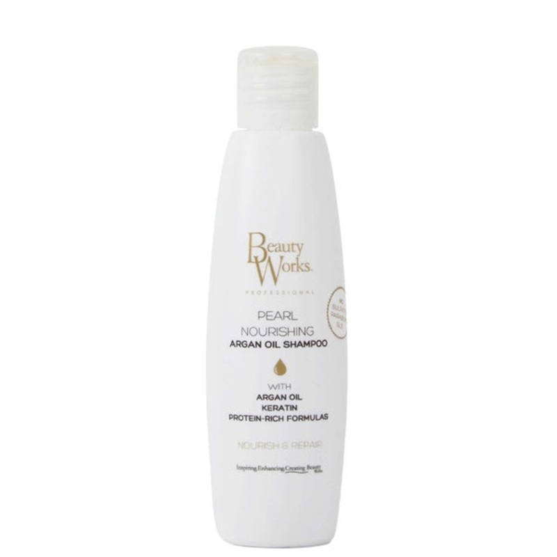 Beauty Works Shampoo Pearl Nourishing Argan Oil Sulphate-Free Shampoo 50ml