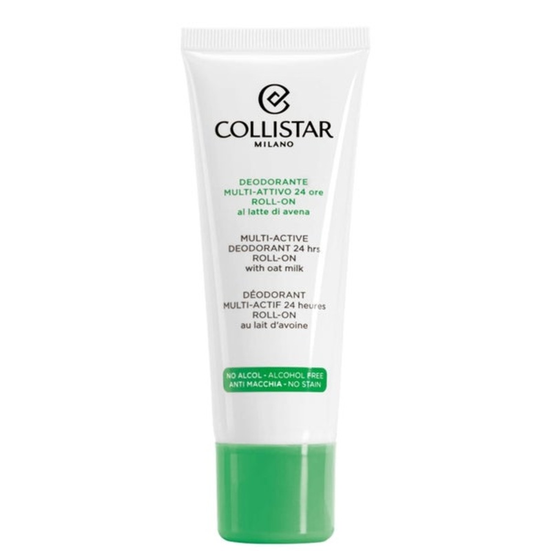 Collistar Deodorants Multi-Active 24 Hour Deodorant Roll-On With Oat Milk 75ml