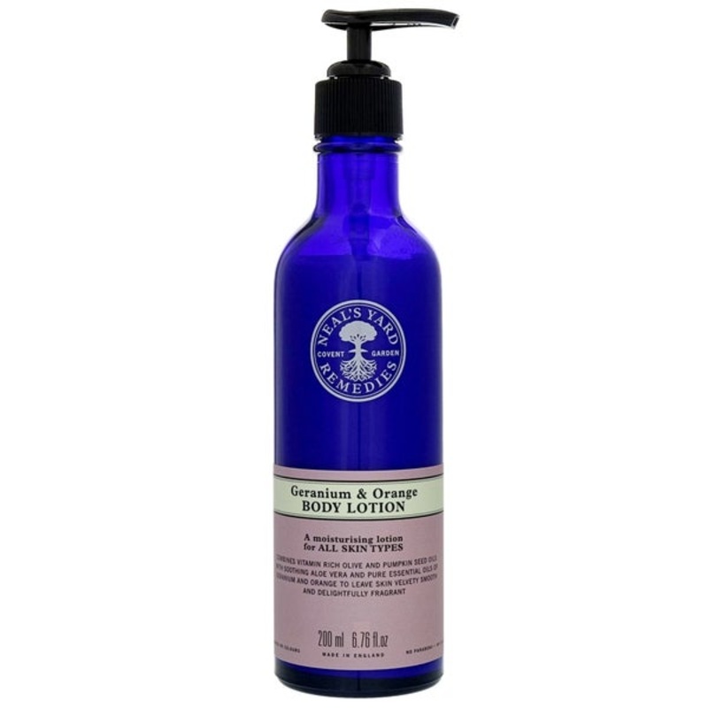 Neal’s Yard Remedies Body Moisturisers Geranium & Orange Body Lotion 200ml