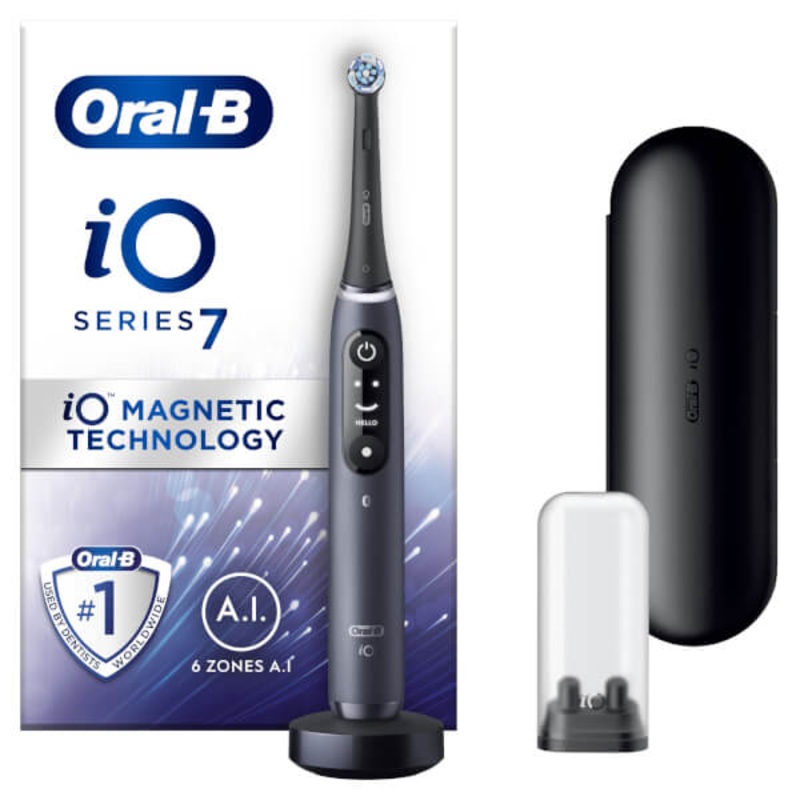 Oral-B iO 7 – Black Electric Toothbrush