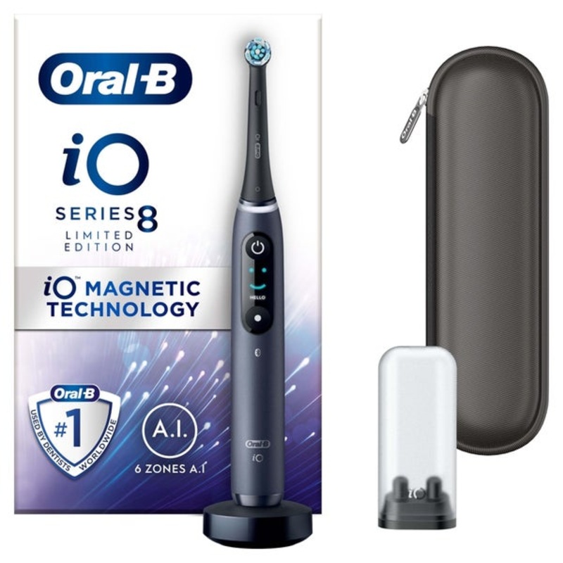 Oral-B iO 8 – Black Electric Toothbrush Limited Edition