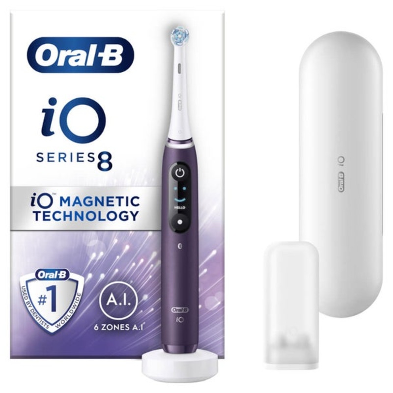 Oral-B iO 8 – Violet Electric Toothbrush
