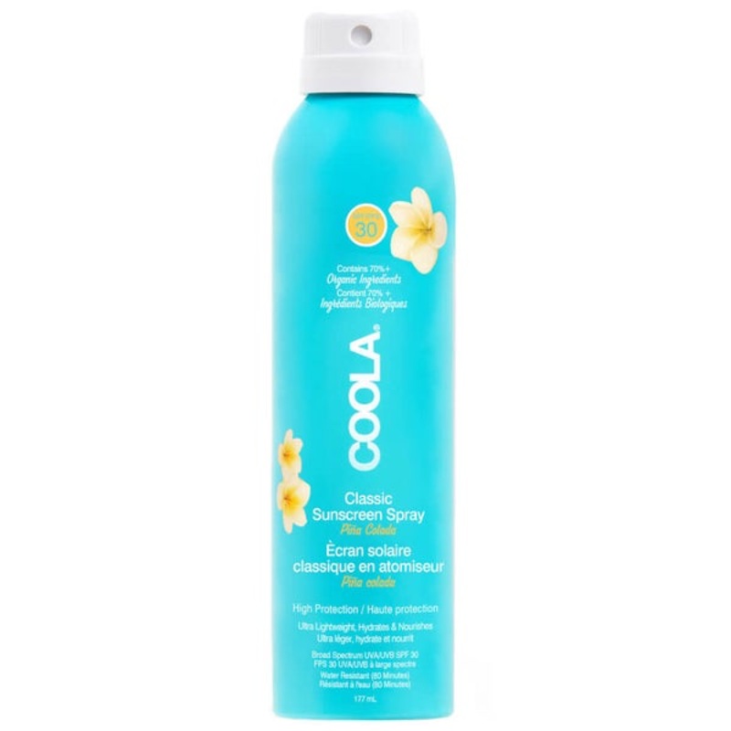 Coola Body Care Classic Body Sunscreen Spray SPF30 Pia Colada 177ml