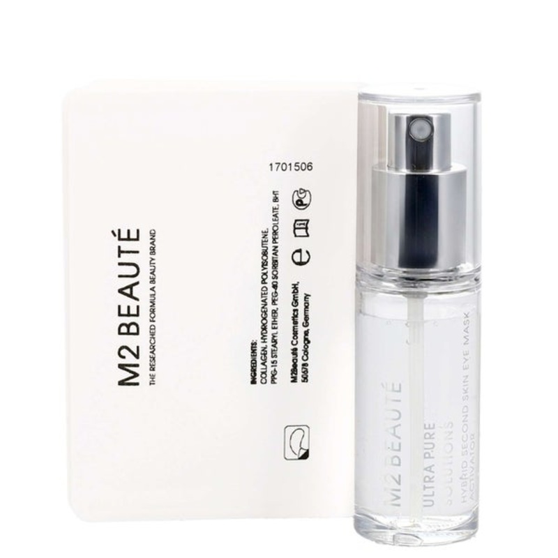 M2 Beaut Ultra Pure Solutions Hybrid Second Skin Eye Mask Collagen 30ml