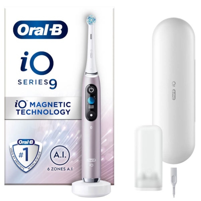 Oral-B iO 9 – Rose Quartz Electric Toothbrush