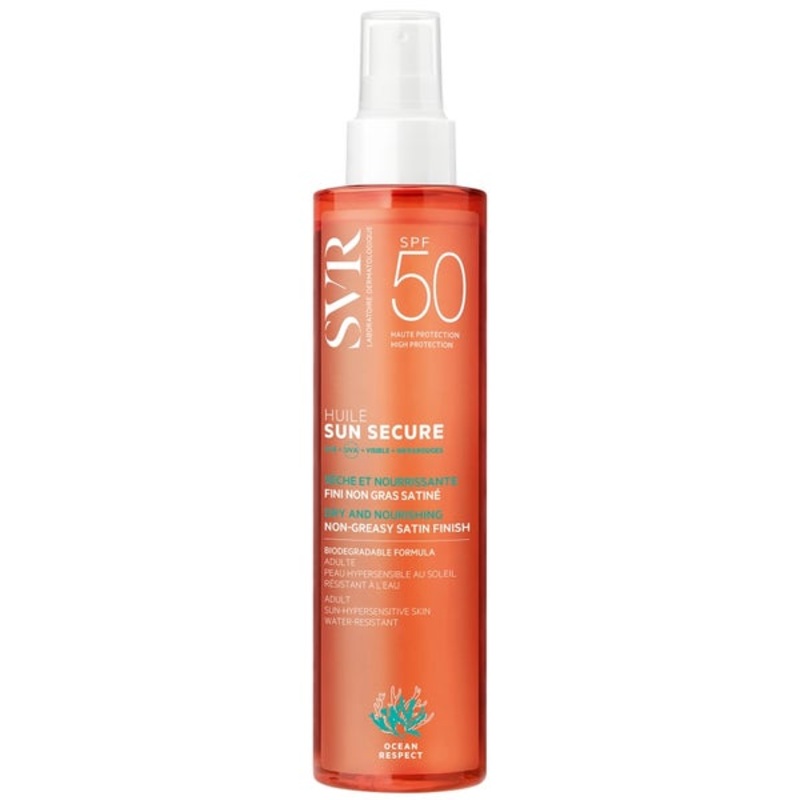 SVR Sun Secure SPF50 Dry and Nourishing Oil Spray 200ml