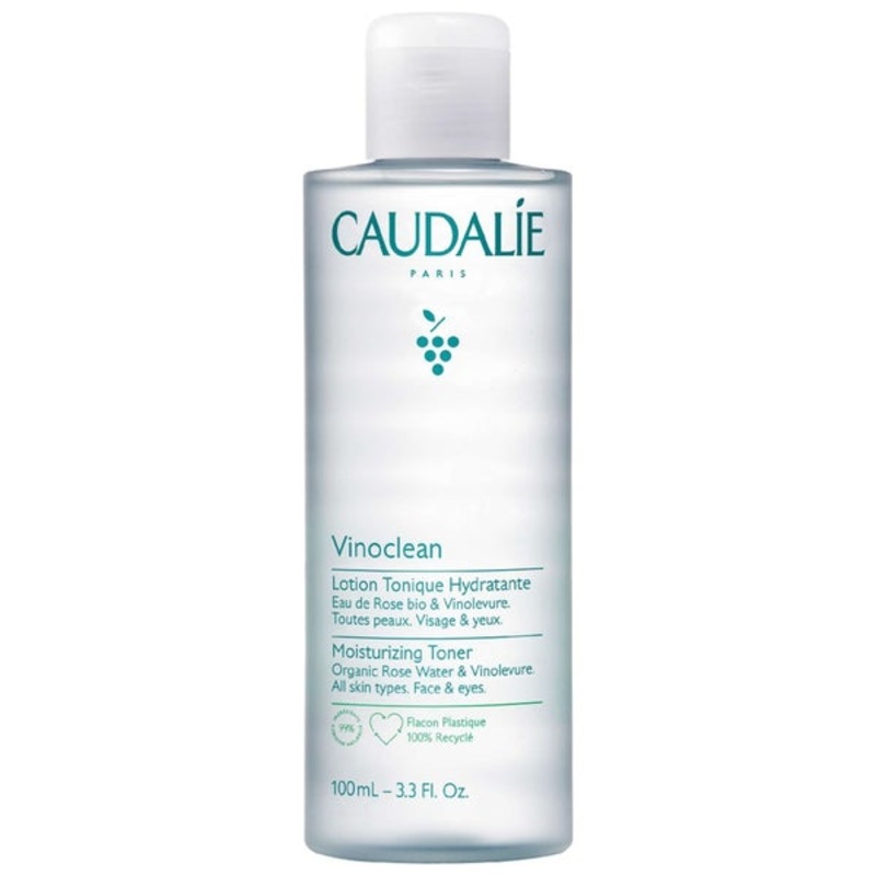 Caudalie Vinoclean Moisturising Toner with Rose Water 100ml