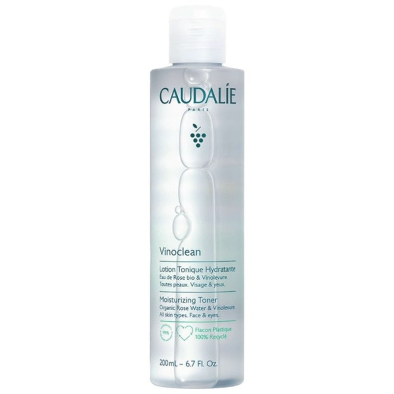 Caudalie Vinoclean Moisturising Toner with Rose Water 200ml