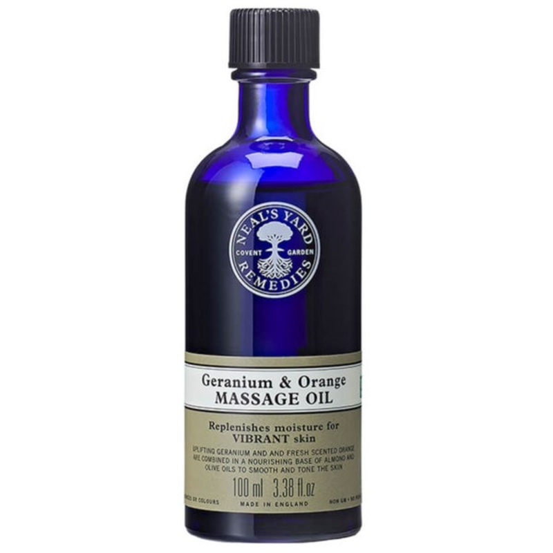 Neal’s Yard Remedies Massage Oils Geranium & Orange Massage Oil 100ml