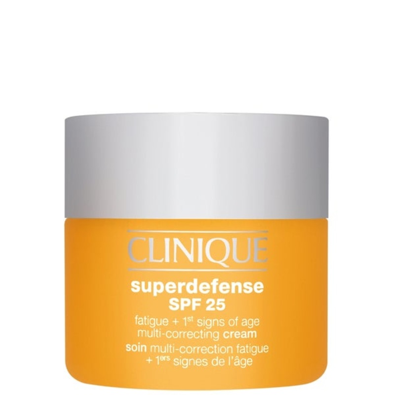 Clinique Superdefense Fatigue + 1st Signs of Age Multi-Correcting Cream for Very Dry to Dry Combination Skin SPF25 50ml