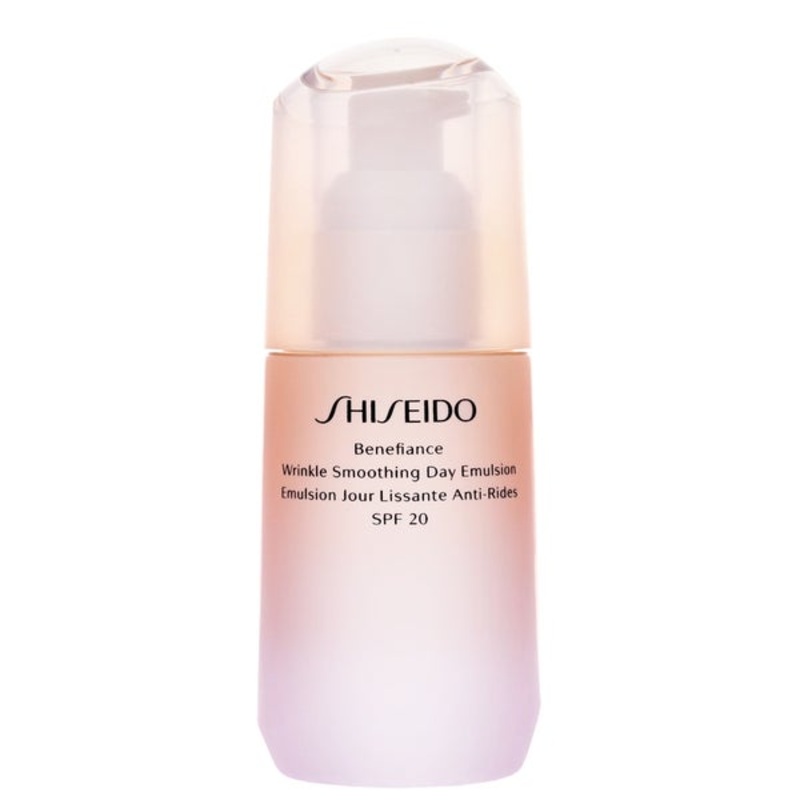 Shiseido Day And Night Creams Benefiance: Wrinkle Smoothing Day Emulsion SPF20 75ml / 2.5 fl.oz.