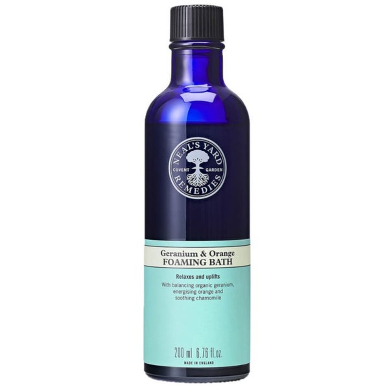 Neal’s Yard Remedies Foams, Salts & Oils Geranium & Orange Foaming Bath 200ml