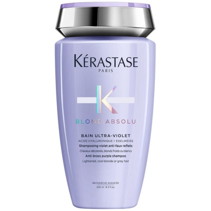 Krastase Blond Absolu Bain Ultra-Violet: Anti-Brass Purple Shampoo 250ml
