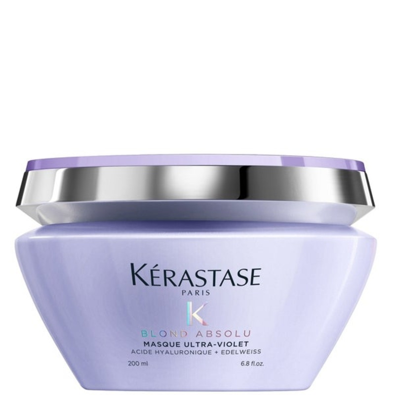 Krastase Blond Absolu Masque Ultra-Violet: Anti-Brass Blonde Perfecting Purple Masque 200ml
