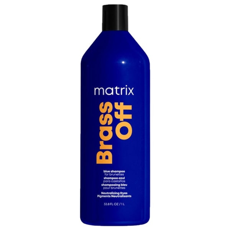 Matrix Total Results Brass Off Shampoo for Lightened Brunette Hair 1000ml