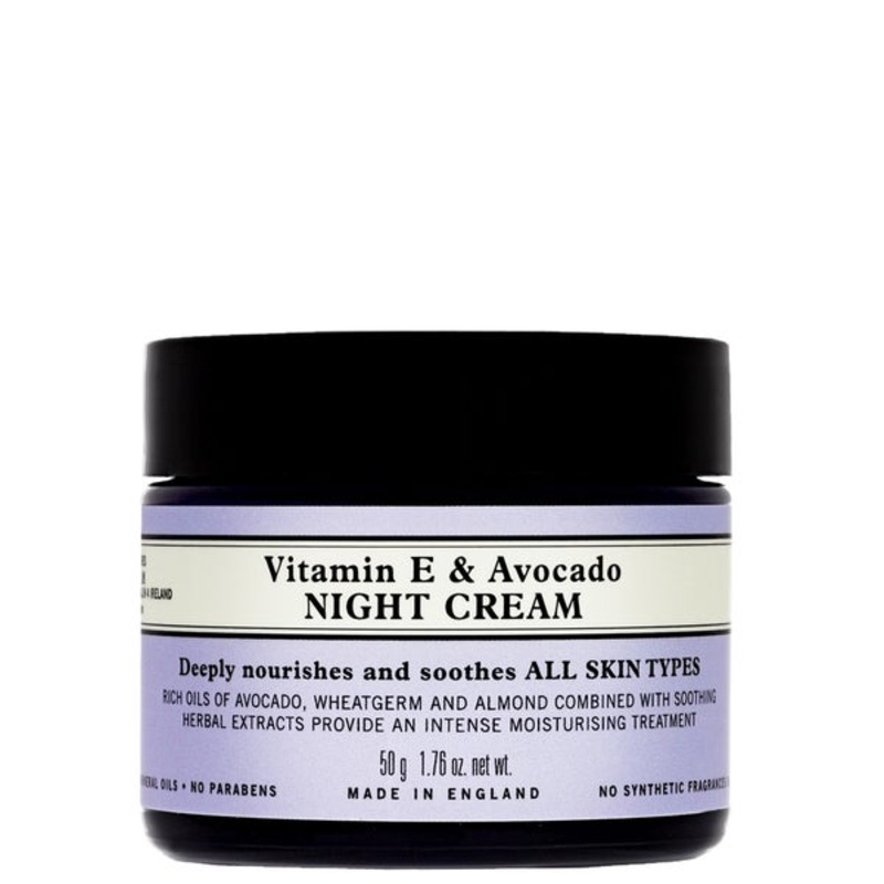 Neal’s Yard Remedies Facial Moisturisers Vitamin E & Avocado Night Cream 50g