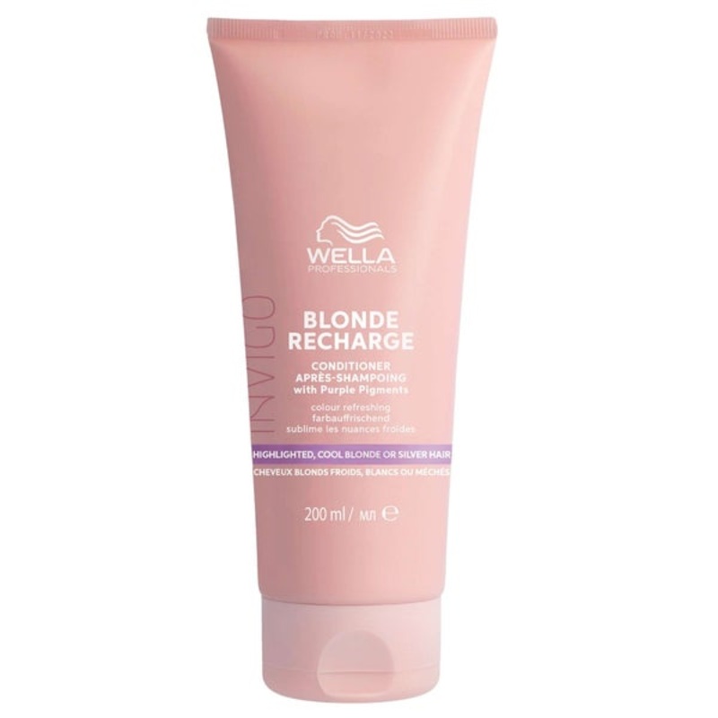 Wella Invigo Blonde Recharge Colour Refreshing Conditioner Cool Blonde 200ml