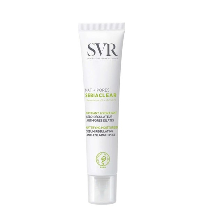 SVR Sebiaclear Mat+Pores Sebum-Regulating Face Fluid 40ml