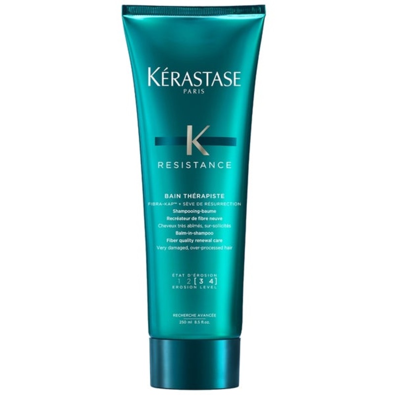 Krastase Resistance Bain Thrapiste: Balm-In Shampoo Fiber Quality Renewal Care 250ml