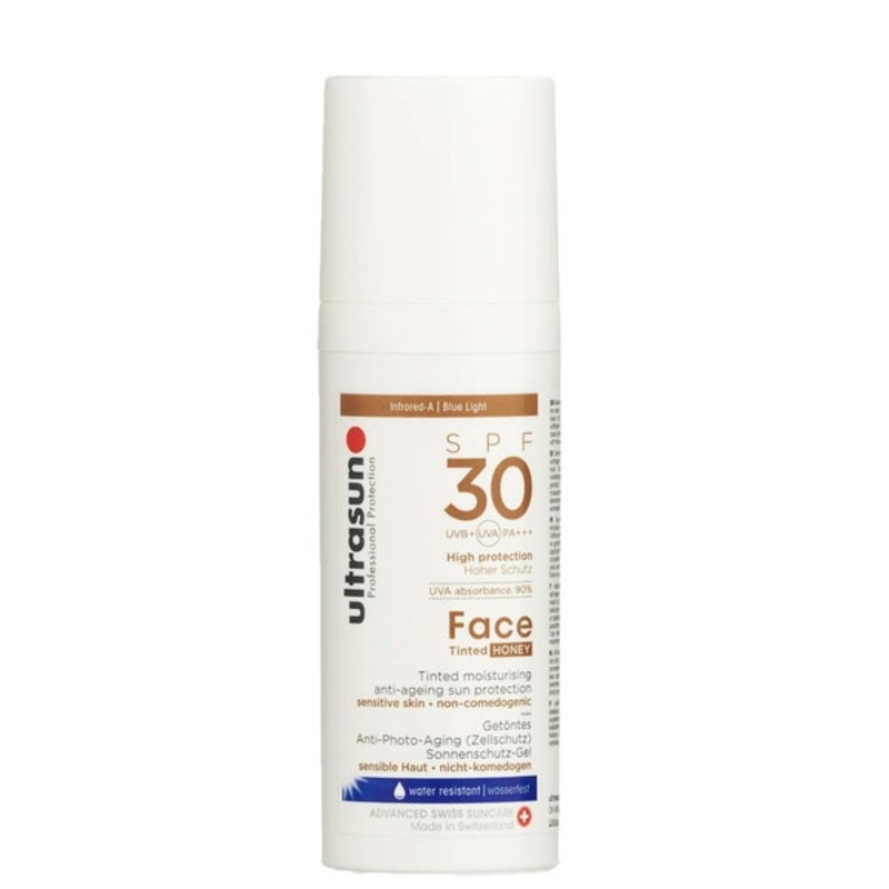 Ultrasun Face  Anti-Ageing SPF30 Tinted Honey 50ml
